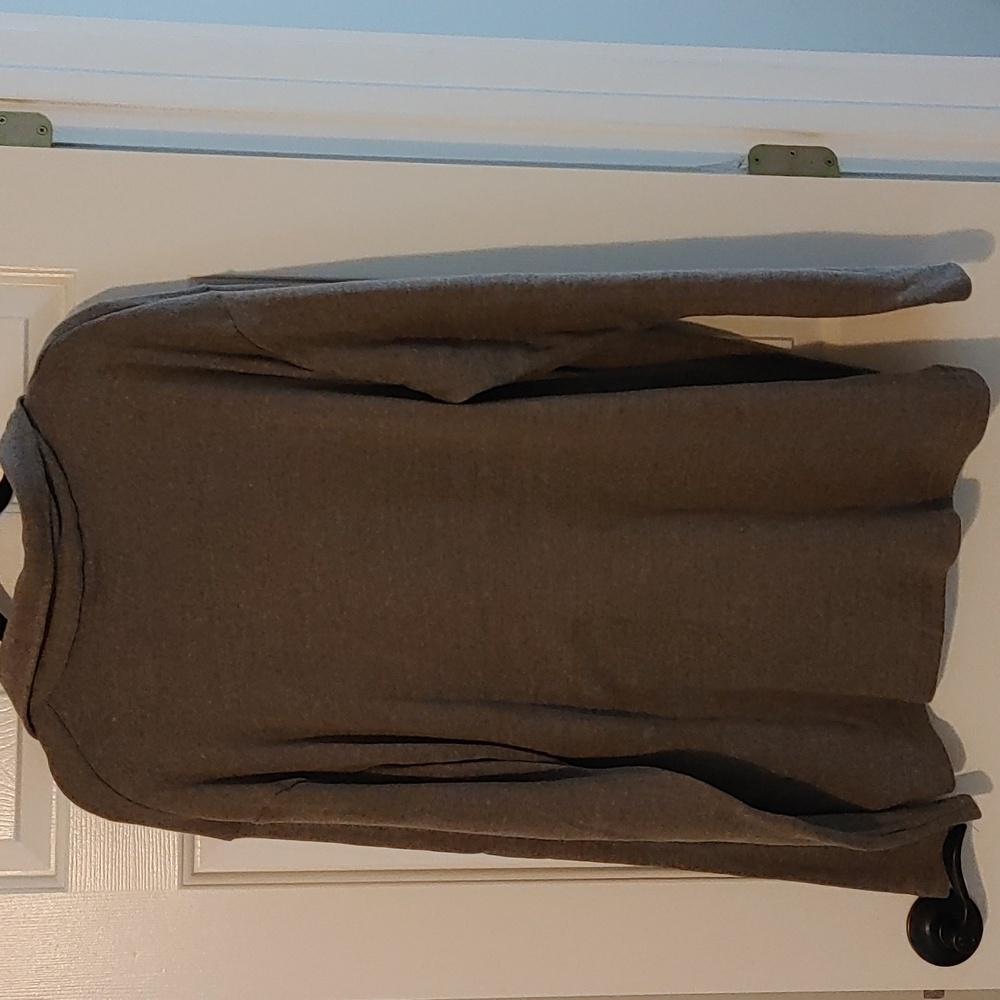 Brooklyn Unlimited Mens XL Gray Quarter Zip Up Pullover Sweater Soft Cozy Casual - Picture 4 of 6